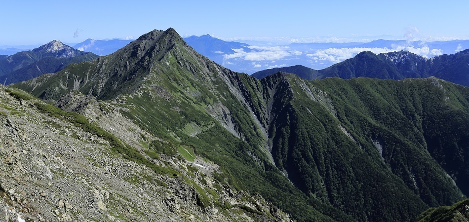 南アルプス市のシンボル_市の山_北岳