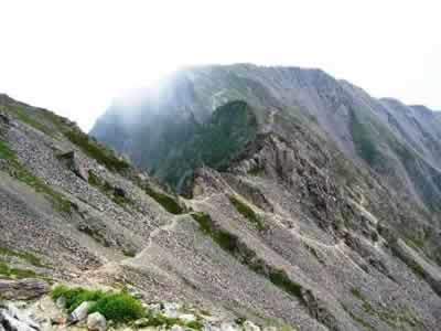 農鳥岳イメージ