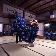 西南湖の獅子舞